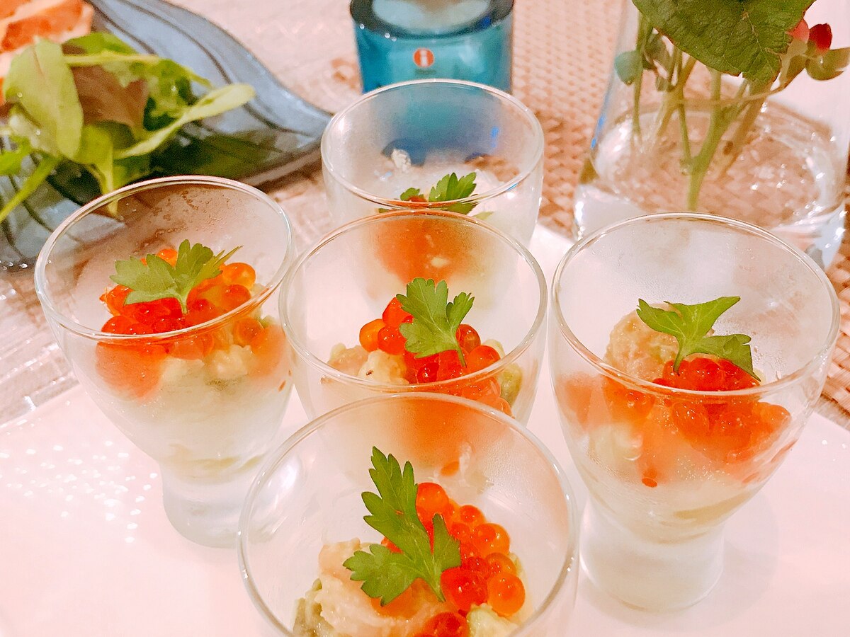 おもてなし前菜 アボカドとエビのサラダ レシピ 作り方 By Yayo W L 楽天レシピ おもてなし前菜 アボカドとエビのサラダ レシピ 作り方 By Yayo W L 楽天レシピ